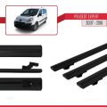 Peugeot Expert 2 2007-2016 Arası ile Uyumlu BASIC Model Ara Atkı Tavan Barı Siyah 3 Adet
