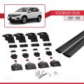 Volkswagen Tiguan (5N) 2007-2016 Arası ile Uyumlu ACE-2 Ara Atkı Tavan Barı Siyah 2 Adet