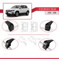 Volkswagen Tiguan (5N) 2007-2016 Arası ile Uyumlu ACE-2 Ara Atkı Tavan Barı Siyah 2 Adet