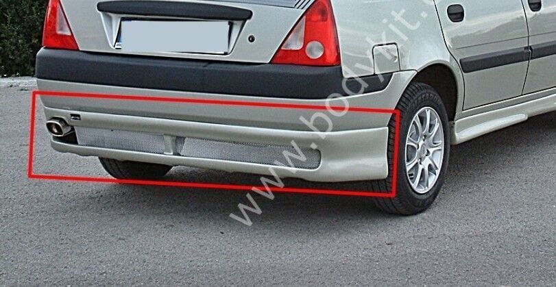 Dacia Solenza Uyumlu Yedek Parça Arka Tampon Eki