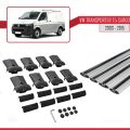 Volkswagen T5 Transporter 2003-2015 Arası ile Uyumlu FLY Model Ara Atkı Tavan Barı Gri 4 Adet