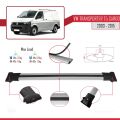 Volkswagen T5 Transporter 2003-2015 Arası ile Uyumlu FLY Model Ara Atkı Tavan Barı Gri 4 Adet