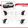 Volkswagen Tiguan (5N) 2007-2016 Arası ile Uyumlu ACE-2 Ara Atkı Tavan Barı Gri 2 Adet