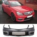 Mercedes W204 C63 Uyumlu Yedek Parça Ön Tampon (Makyajlı) (2012-2015)
