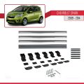 Chevrolet Spark (M300) 2009-2014 Arası ile Uyumlu BASIC Model Ara Atkı Tavan Barı Gri 3 Adet