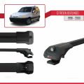 Citroen Berlingo (M49) 1996-2003 Arası ile Uyumlu ACE-1 Ara Atkı Tavan Barı Siyah 2 Adet