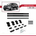 Infiniti QX70 (S51) 2013-2017 Arası ile Uyumlu BASIC Model Ara Atkı Tavan Barı Siyah 2 Adet