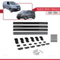 Peugeot Expert 3 Traveller 2017 ve Sonrası ile Uyumlu BASIC Model Ara Atkı Tavan Barı Siyah 3 Adet