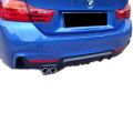 Bmw F32 Coupe Uyumlu Yedek Parça 2 Kapı M Performance Difüzör Boyasız