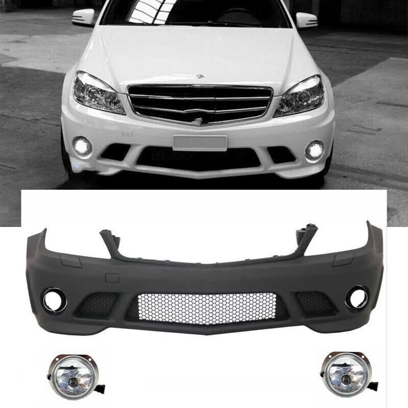 Mercedes W204 2007-2011 C63 Uyumlu Yedek Parça Ön Tampon (Makyajsız)