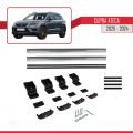 Cupra Ateca 2020-2024 Arası ile Uyumlu BASIC Model Ara Atkı Tavan Barı Gri 2 Adet