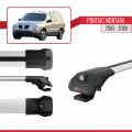 Pontiac Montana 2005-2009 Arası ile Uyumlu ACE-1 Ara Atkı Tavan Barı Gri 3 Adet