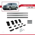 IInfiniti QX56 (Z62) 2011-2013 Arası ile Uyumlu BASIC Model Ara Atkı Tavan Barı Gri 2 Adet