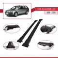 A6 (C5) Allroad 1999-2005 Arası ile Uyumlu FLY Model Ara Atkı Tavan Barı Siyah 2 Adet
