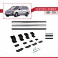 Chevrolet Venture 1997-2004 Arası ile Uyumlu BASIC Model Ara Atkı Tavan Barı Gri 2 Adet
