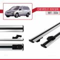 Chevrolet Venture 1997-2004 Arası ile Uyumlu BASIC Model Ara Atkı Tavan Barı Gri 2 Adet