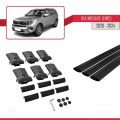 Kia Mohave 2 (HM2) 2020-2024 Arası ile Uyumlu FLY Model Ara Atkı Tavan Barı Siyah 3 Adet