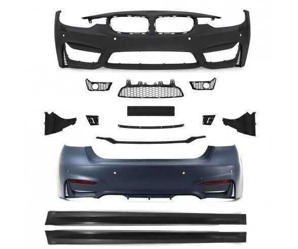 Bmw 3 Serisi F30 İçin Sisli F80 M3 Ön Tampon