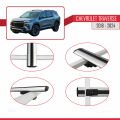 Chevrolet Traverse 2018-2024 Arası ile Uyumlu BASIC Model Ara Atkı Tavan Barı Gri 2 Adet