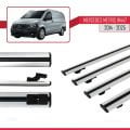 Mercedes Metris (W447) 2014 ve Sonrası ile Uyumlu BASIC Model Ara Atkı Tavan Barı Gri 4 Adet