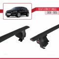 Seat/Cupra Leon 4 2020 ve Sonrası ile Uyumlu ACE-4 Ara Atkı Tavan Barı Siyah 2 Adet