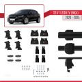 Seat/Cupra Leon 4 2020 ve Sonrası ile Uyumlu ACE-4 Ara Atkı Tavan Barı Siyah 2 Adet