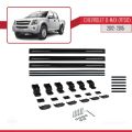 Chevrolet D-Max (RT50) 2012-2015 Arası ile Uyumlu BASIC Model Ara Atkı Tavan Barı Siyah 3 Adet