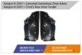 Çamurluk Davlumbazı Önün Arkası Sol Kangoo III SDS-018B