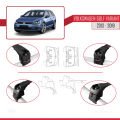 Volkswagen Golf 7 (5G) Variant 2013-2019 Arası ile Uyumlu ACE-2 Ara Atkı Tavan Barı Siyah 2 Adet