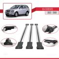 Kia Sorento (BL) 2002-2009 Arası ile Uyumlu FLY Model Ara Atkı Tavan Barı Gri 3 Adet