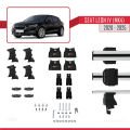 Seat/Cupra Leon 4 2020 ve Sonrası ile Uyumlu ACE-4 Ara Atkı Tavan Barı Gri 2 Adet
