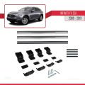 Infiniti FX 2 (S51) 2009-2013 Arası ile Uyumlu BASIC Model Ara Atkı Tavan Barı Gri 2 Adet