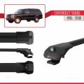 Chevrolet Tahoe 1995-2000 Arası ile Uyumlu ACE-1 Ara Atkı Tavan Barı Siyah 3 Adet