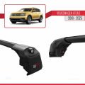 Volkswagen Atlas (CA1) 2018 ve Sonrası ile Uyumlu ACE-2 Ara Atkı Tavan Barı Siyah 2 Adet