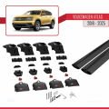 Volkswagen Atlas (CA1) 2018 ve Sonrası ile Uyumlu ACE-2 Ara Atkı Tavan Barı Siyah 2 Adet