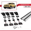 Volkswagen Atlas (CA1) 2018 ve Sonrası ile Uyumlu ACE-2 Ara Atkı Tavan Barı Gri 2 Adet