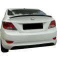 Hyundai Accent Blue Bagaj Üstü Spoiler Boyalı