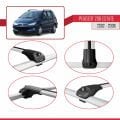 Peugeot 206 SW 2002-2008 Arası ile Uyumlu ACE-1 Ara Atkı Tavan Barı Gri 2 Adet