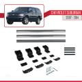 Chevrolet Suburban  2007-2014 Arası ile Uyumlu BASIC Model Ara Atkı Tavan Barı Gri 2 Adet