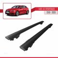 A3 (8V) Sportback 2013-2020 Arası ile Uyumlu HOOK Model Ara Atkı Tavan Barı Siyah 2 Adet