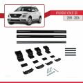 Hyundai Venue (QX) 2019 ve Sonrası ile Uyumlu BASIC Model Ara Atkı Tavan Barı Siyah 2 Adet