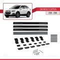 Chevrolet Captiva 2016-2018 Arası ile Uyumlu BASIC Model Ara Atkı Tavan Barı Siyah 3 Adet