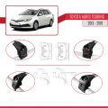 Toyota Auris 2 (E180) Touring Sports 2013-2018 Arası ile Uyumlu ACE-2 Ara Atkı Tavan Barı Gri 2 Adet