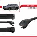 Lexus LX 570 2008-2015 Arası ile Uyumlu ACE-1 Ara Atkı Tavan Barı Siyah 3 Adet
