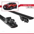 Renault Kadjar 2015-2022 Arası ile Uyumlu HOOK Model Ara Atkı Tavan Barı Siyah 2 Adet