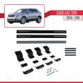 Cadillac SRX 2004-2016 Arası ile Uyumlu BASIC Model Ara Atkı Tavan Barı Siyah 2 Adet