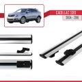 Cadillac SRX 2004-2016 Arası ile Uyumlu BASIC Model Ara Atkı Tavan Barı Gri 2 Adet