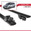 07 Arası ile Uyumlu HOOK Model Ara Atkı Tavan Barı Siyah 2 Adet
