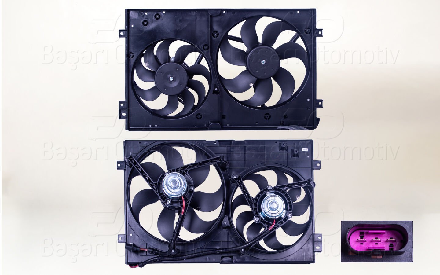 Volkswagen Golf 4 Bora Audi A3 TT Seat Leon Toledo Skoda Octavia 1 1.4 1.6 1.8 1.8T 1.9TDI 2.0 2.3V5 Fan Motoru Davlumbazlı