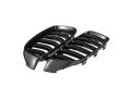 Bmw 4 Serisi F32 2013-2019 İçin Uyumlu M4 Panjur (Çift Çizgi Böbrek) Piano Black